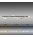 Paul Neuhaus Q-Swing Lampa Wisząca Matowy Mosiądz/Antracyt 2385-13