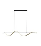 Paul Neuhaus Q-Swing Lampa Wisząca Matowy Mosiądz/Antracyt 2385-13