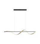 Paul Neuhaus Q-Swing Lampa Wisząca Matowy Mosiądz/Antracyt 2385-13