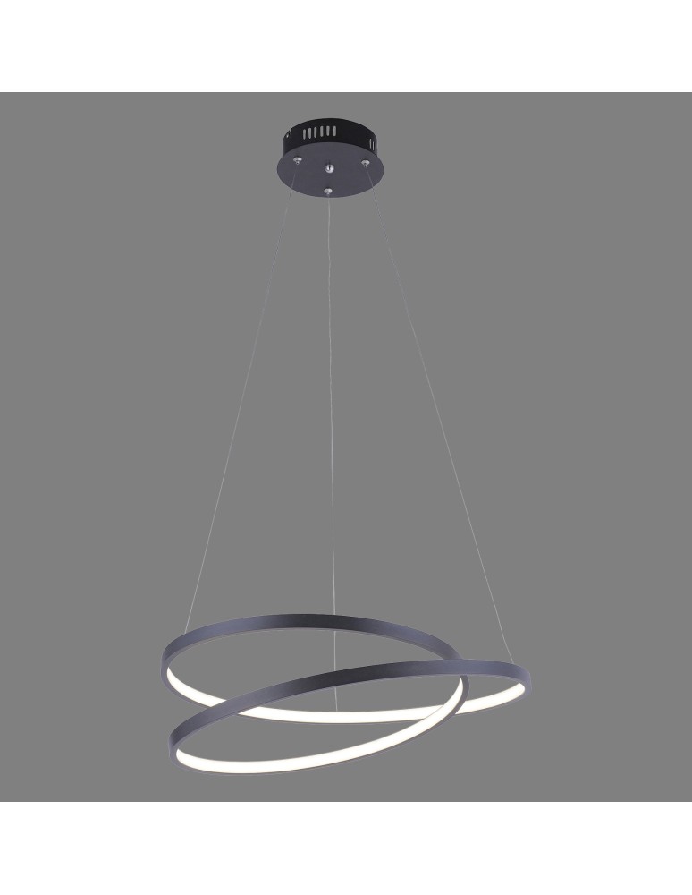 Paul Neuhaus Roman Lampa Wisząca Czarny 2472-18