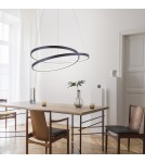 Paul Neuhaus Roman Lampa Wisząca Czarny 2472-18