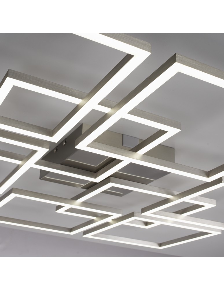 Paul Neuhaus Q-Inigo Lampa Sufitowa Stalowy 6015-55