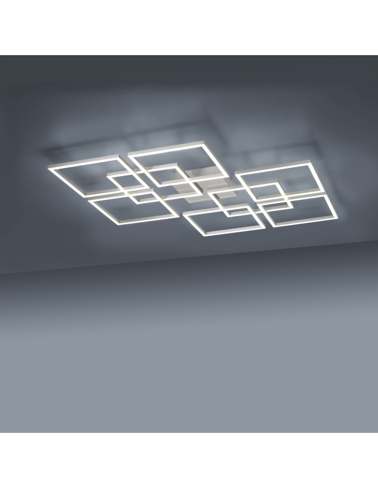 Paul Neuhaus Q-Inigo Lampa Sufitowa Stalowy 6015-55