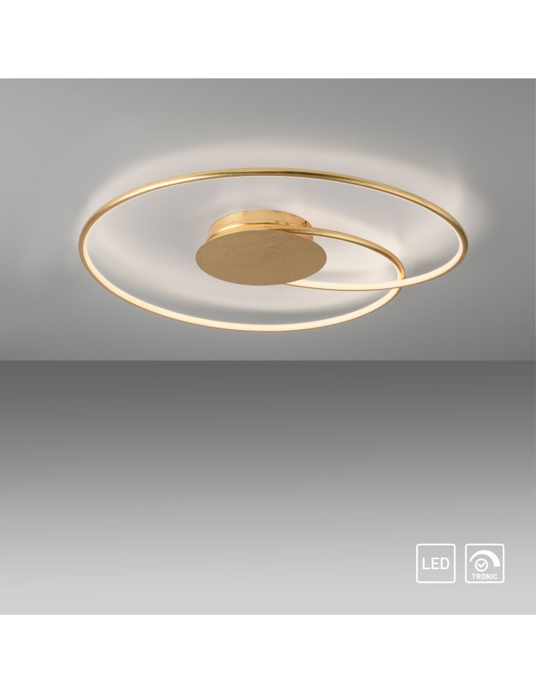 Paul Neuhaus Nastro Lampa Sufitowa Złoty 6189-12