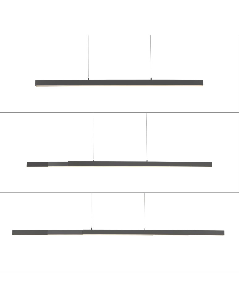 Paul Neuhaus Q-Arian Lampa Wisząca Antracyt 2569-13