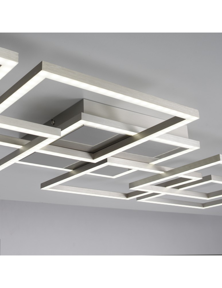 Paul Neuhaus Q-Inigo Lampa Sufitowa Stalowy 6014-55