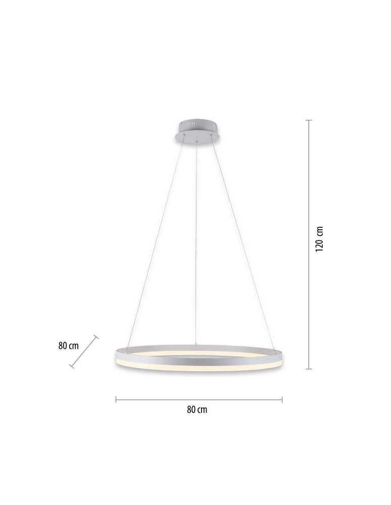 Paul Neuhaus Titus Lampa Wisząca Biały 2383-16