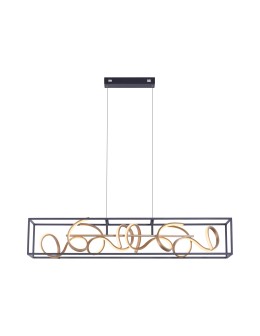 Paul Neuhaus Selina Lampa Wisząca Czarny/Złoty 2416-18 - product 2