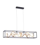 Paul Neuhaus Selina Lampa Wisząca Czarny/Złoty 2416-18