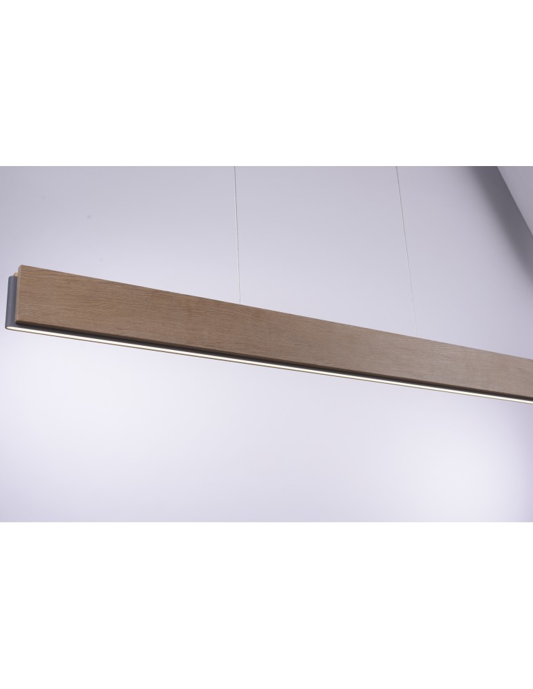 Paul Neuhaus Palma Lampa Wisząca Drewno/Czarny 2465-79