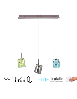 Paul Neuhaus Zula Lampa Wisząca Multikolor 2542-70 - produkt 2