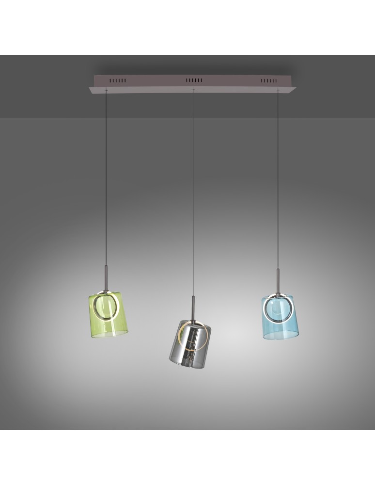Paul Neuhaus Zula Lampa Wisząca Multikolor 2542-70