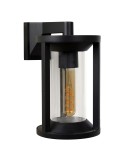 Outdoor wall lamps - Lucide CADIX Wall lamp 1xE27 black 15803/01/30 - product 3