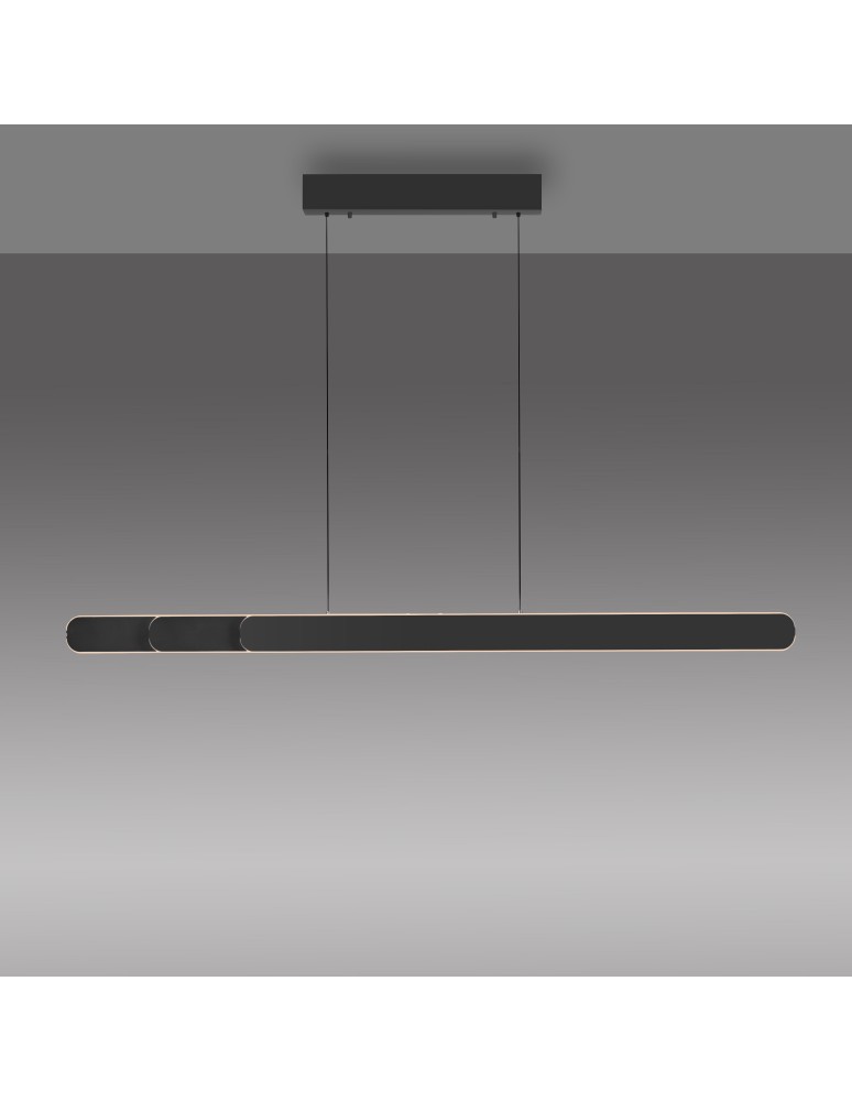 Paul Neuhaus Adriana Round Lampa Wisząca Czarny 2577-18