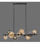 Paul Neuhaus Popsicle Lampa Wisząca Smoky/Bursztyn 2583-18