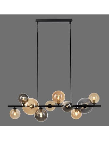 Paul Neuhaus Popsicle Lampa Wisząca Smoky/Bursztyn 2583-18
