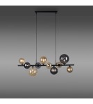 Paul Neuhaus Popsicle Lampa Wisząca Smoky/Bursztyn 2583-18