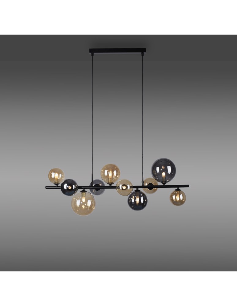 Paul Neuhaus Popsicle Lampa Wisząca Smoky/Bursztyn 2583-18