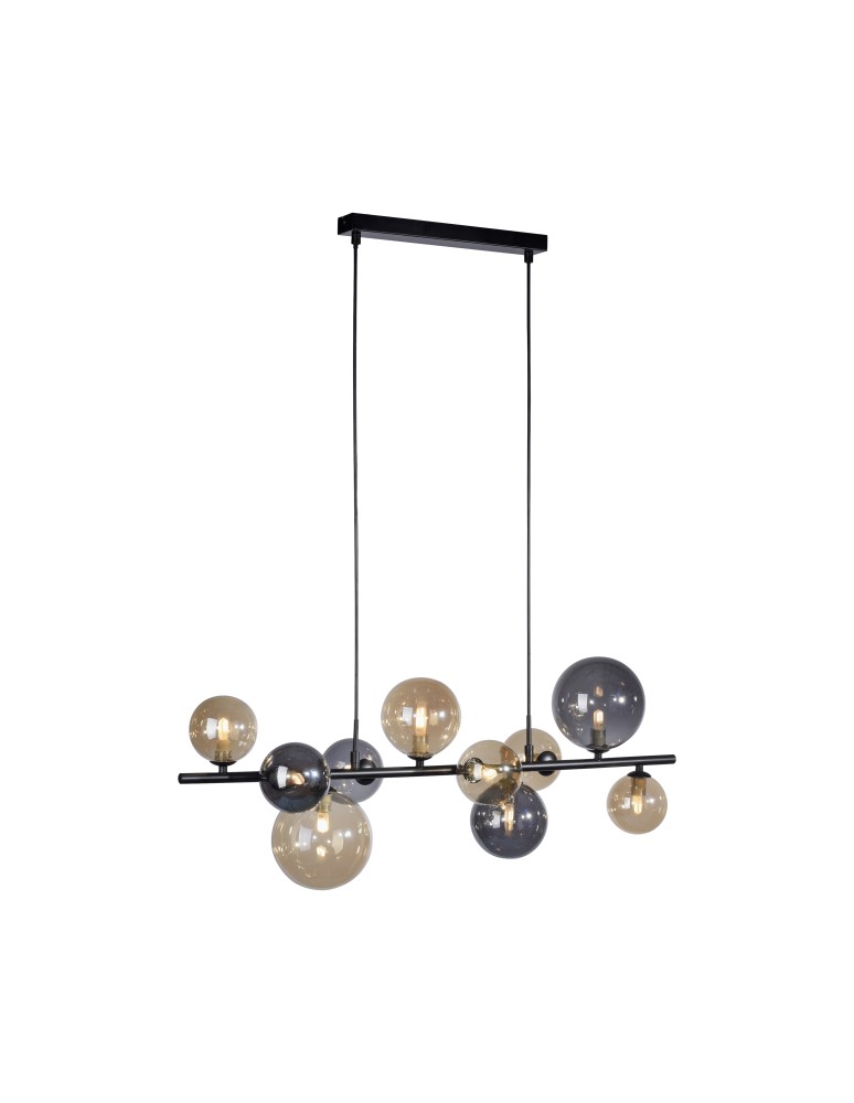 Paul Neuhaus Popsicle Lampa Wisząca Smoky/Bursztyn 2583-18