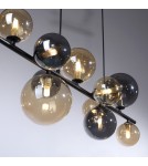 Paul Neuhaus Popsicle Lampa Wisząca Smoky/Bursztyn 2583-18