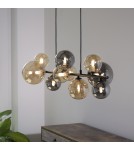 Paul Neuhaus Popsicle Lampa Wisząca Smoky/Bursztyn 2583-18