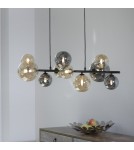 Paul Neuhaus Popsicle Lampa Wisząca Smoky/Bursztyn 2583-18