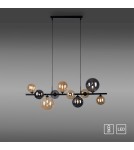 Paul Neuhaus Popsicle Lampa Wisząca Smoky/Bursztyn 2583-18
