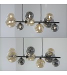 Paul Neuhaus Popsicle Lampa Wisząca Smoky/Bursztyn 2583-18