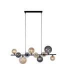 Paul Neuhaus Popsicle Lampa Wisząca Smoky/Bursztyn 2583-18