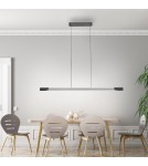 Paul Neuhaus Hoop Lampa Wisząca Aluminium/Antracyt 2732-33