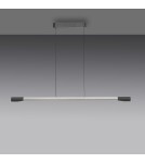 Paul Neuhaus Hoop Lampa Wisząca Aluminium/Antracyt 2732-33