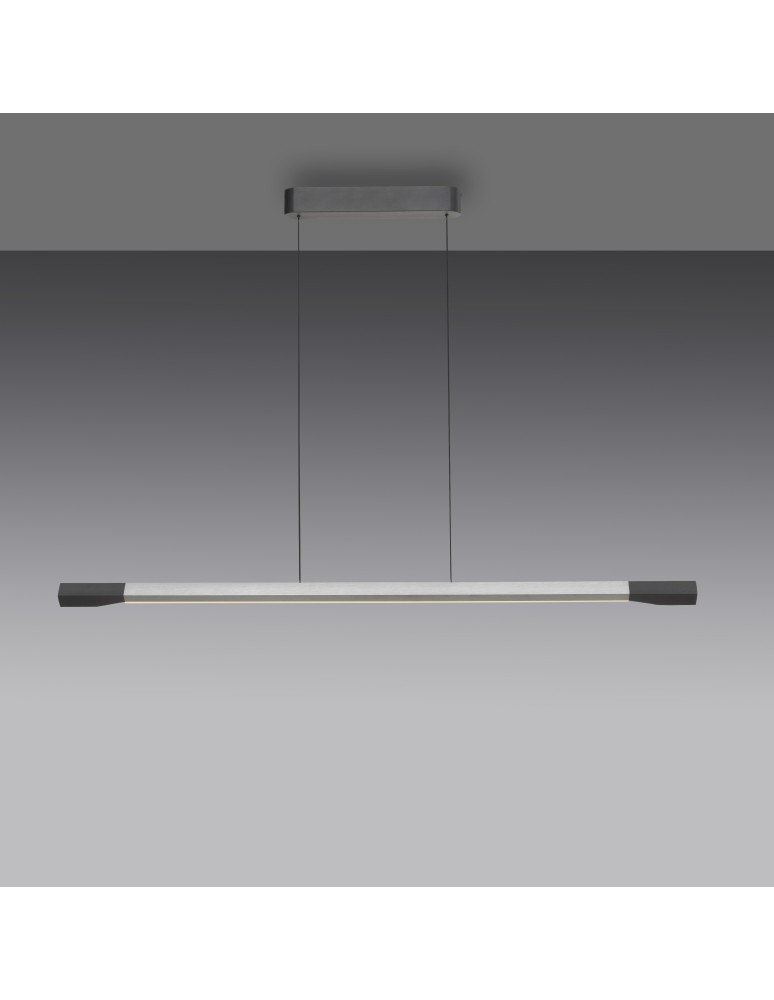 Paul Neuhaus Hoop Lampa Wisząca Aluminium/Antracyt 2732-33