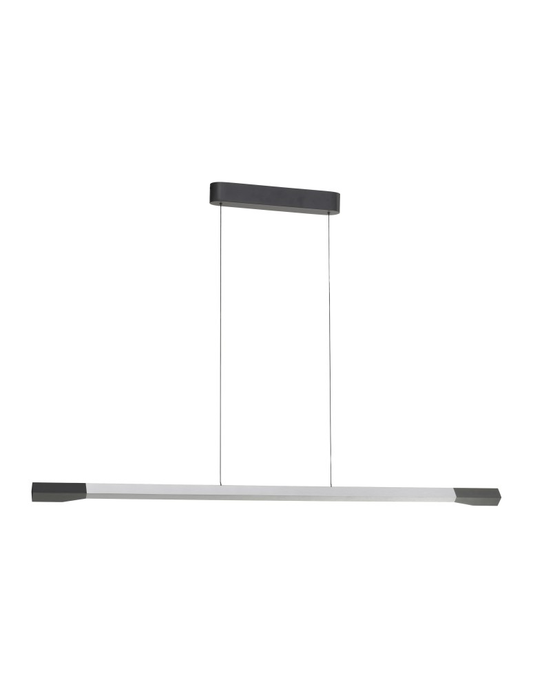 Paul Neuhaus Hoop Lampa Wisząca Aluminium/Antracyt 2732-33