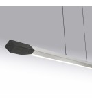 Paul Neuhaus Hoop Lampa Wisząca Aluminium/Antracyt 2732-33
