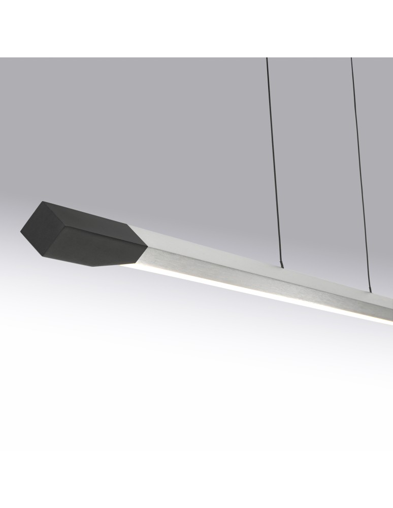 Paul Neuhaus Hoop Lampa Wisząca Aluminium/Antracyt 2732-33