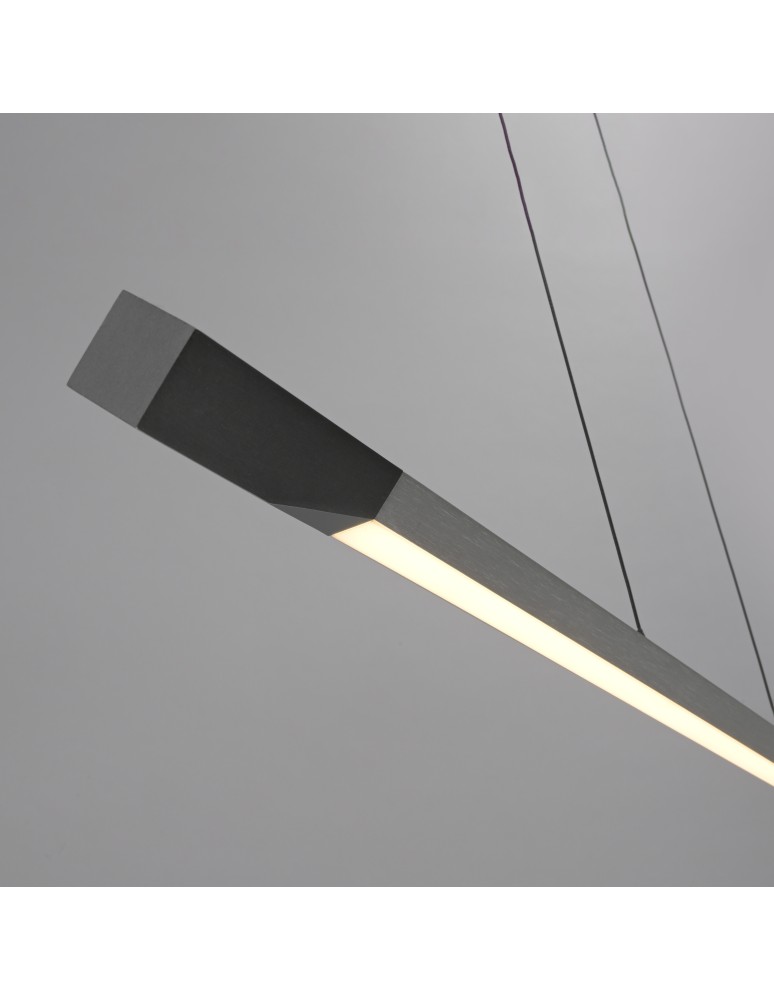 Paul Neuhaus Hoop Lampa Wisząca Aluminium/Antracyt 2732-33