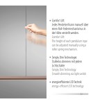 Paul Neuhaus Hoop Lampa Wisząca Kawowy 2732-36