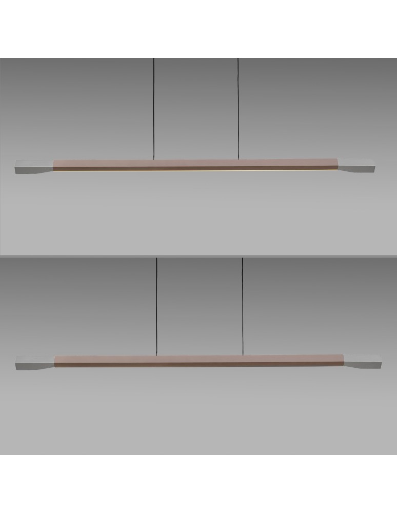 Paul Neuhaus Hoop Lampa Wisząca Kawowy 2732-36