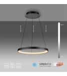 Paul Neuhaus Hoop Lampa Wisząca Czarny 2851-18