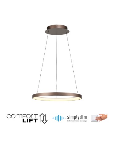 Paul Neuhaus Hoop Lampa Wisząca Kawowy 2851-36 - product 2