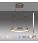 Paul Neuhaus Hoop Lampa Wisząca Kawowy 2851-36