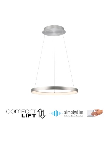 Paul Neuhaus Hoop Lampa Wisząca Aluminium 2851-95 - product 2