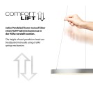 Paul Neuhaus Hoop Lampa Wisząca Aluminium 2851-95