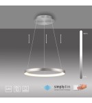 Paul Neuhaus Hoop Lampa Wisząca Aluminium 2851-95