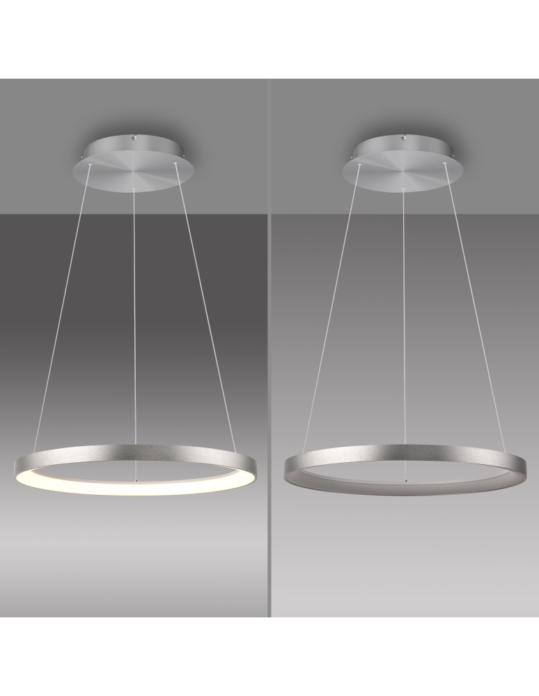 Paul Neuhaus Hoop Lampa Wisząca Aluminium 2851-95
