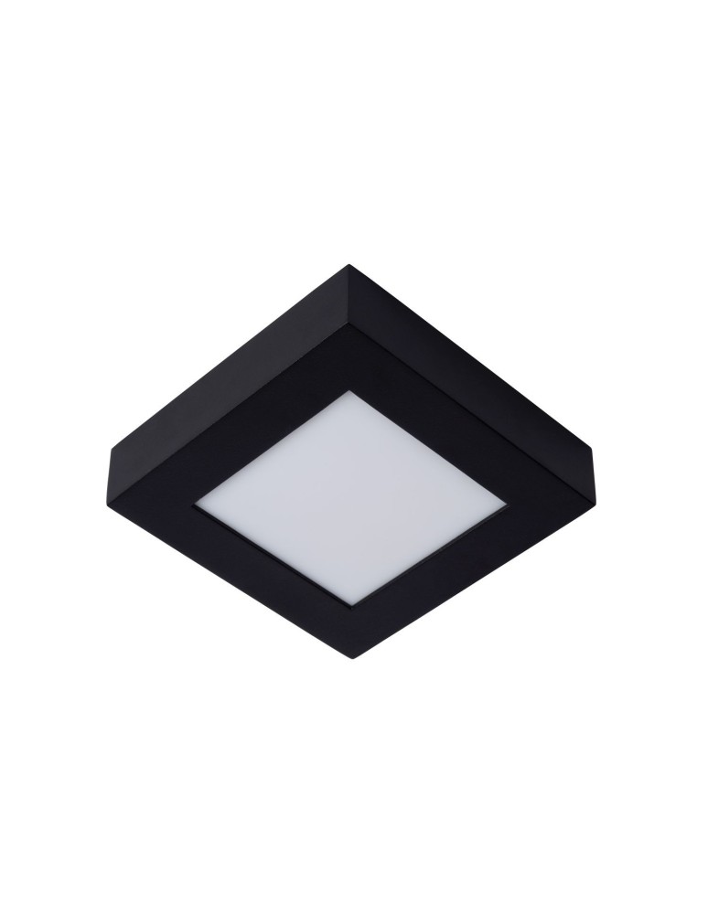 Square plafonds - Lucide BRICE-LED LED Ceiling Black 28117/17/30 - product kolory-swiatla.pl 3