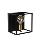 Wall lamps - Lucide RUBEN Wall mounted 1xE27 satin black brass 00224/01/30 - product 3