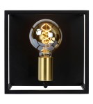 Wall lamps - Lucide RUBEN Wall mounted 1xE27 satin black brass 00224/01/30 - product 5