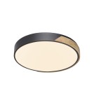 Paul Neuhaus Q-Bila Lampa Sufitowa Czarny/Drewno 6071-18