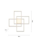 Paul Neuhaus Q-Asmin Lampa Sufitowa Czarny 6073-18